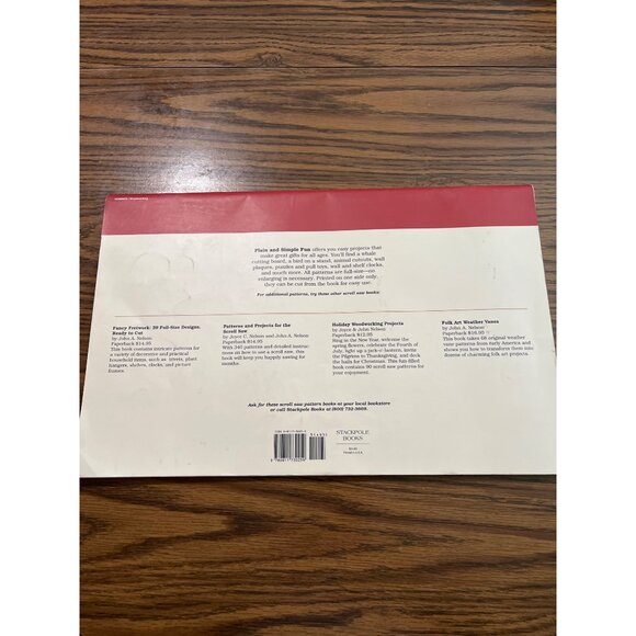 John A. Nelson scroll saw pattern books vintage 1995 - Picture 3 of 9